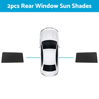 Magnetic Window Sun Shades Suitable For Toyota Kluger 2007-2013 Rear Windows