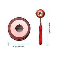 {{ Sealing Wax Furnace Kit Warmer Melting Spoon Tool Stamp Candle Stamp Seal Card }} - Buy Car Parts Online at {{ Kaka Auto Parts }}.