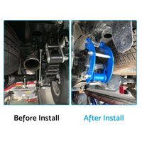 2x Rear Leaf Spring Extended 2 Inch Height Shackles Suitable For Isuzu Holden Rodeo