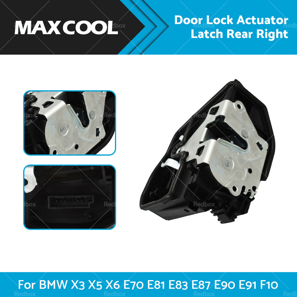 {{ Rear Right Door Lock Actuator Latch For BMW X3 X5 X6 E70 E81 E83 E87 E90 E91 F10 }} - Buy Car Parts Online at {{ Kaka Auto Parts }}.