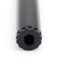 1x6 Aluminum Inline Fuel Filter 1/2-28 Suitable For Universal Car Use Black