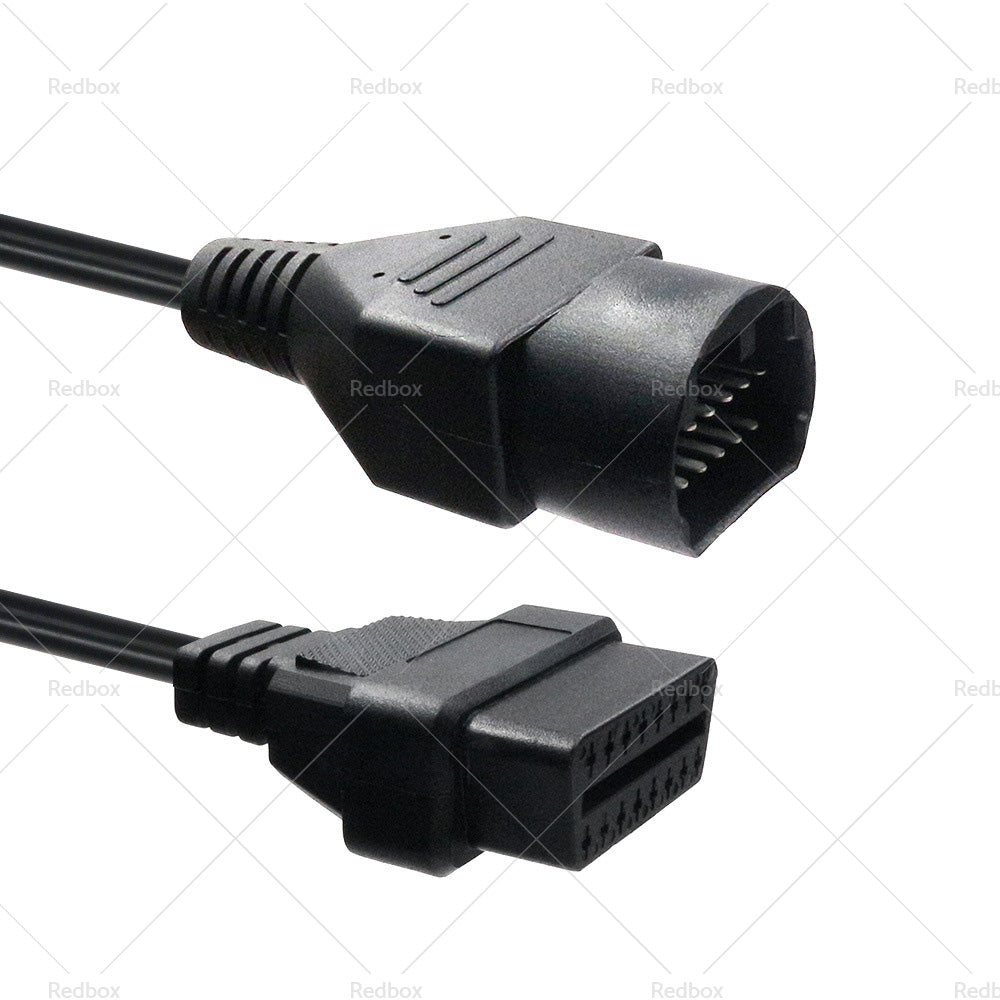 {{ For Mazda 17 Pin to 16 Pin Female OBD2 Car Diagnostic Connector Adapter Cable }} - Buy Car Parts Online at {{ Kaka Auto Parts }}.