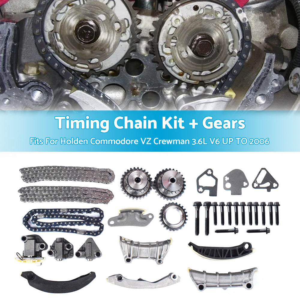 {{ Timing Chain Kit  Gears For Holden Commodore VZ Crewman 3. 6L V6 UP TO 08 or 2006 }} - Buy Car Parts Online at {{ Kaka Auto Parts }}.
