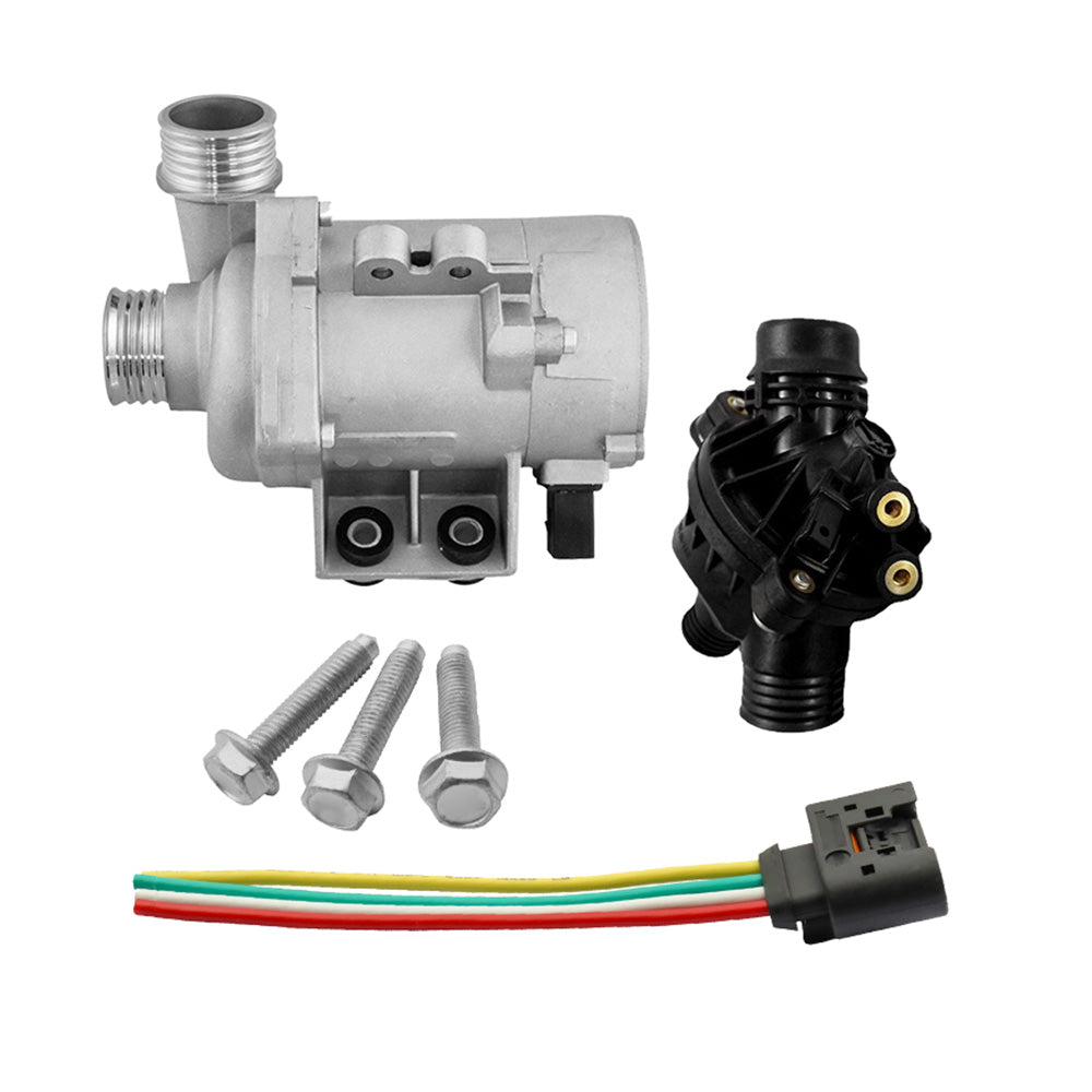Electric Water Pump & Thermostat Suitable For BMW E60 E90 E82 E83 2003-2012 N51