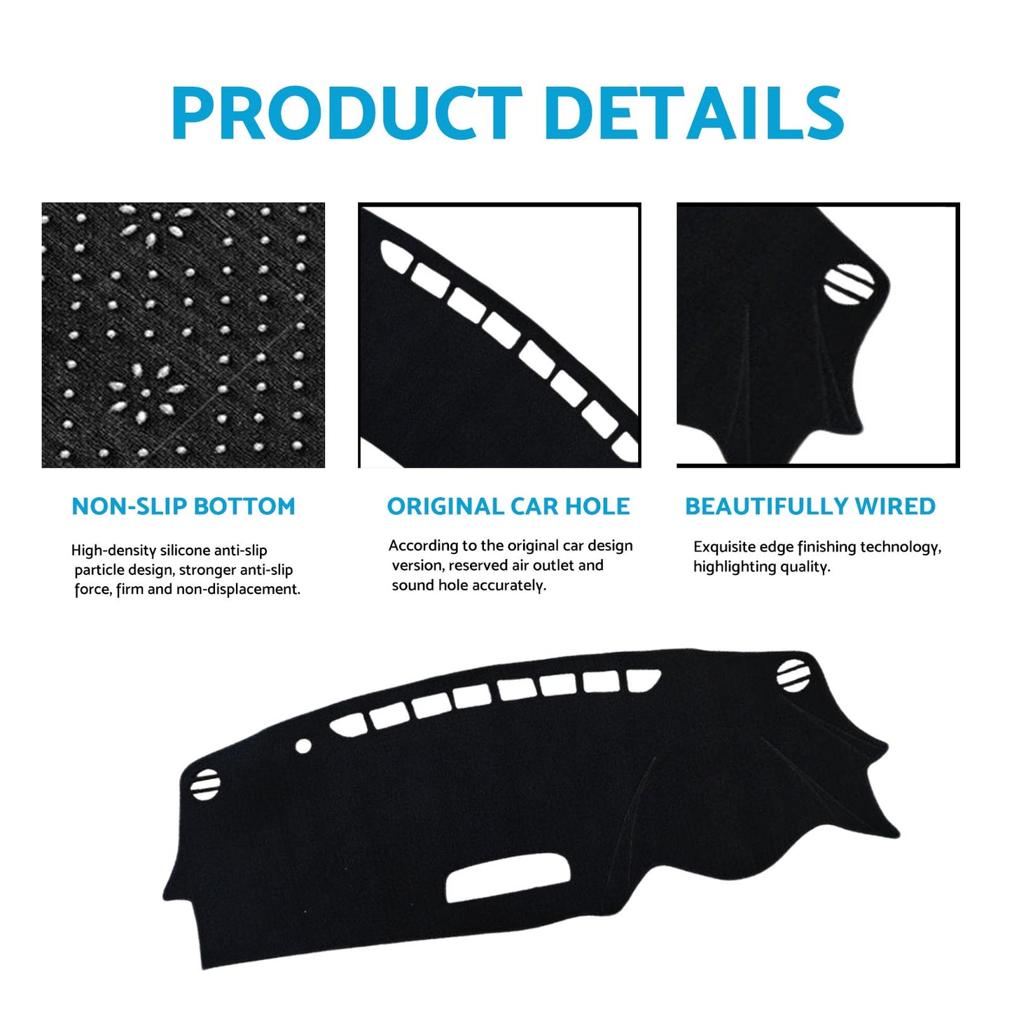 {{ Non-Slip Dash Mat Suitable for Mazda CX3 DK 2.0 (2015-2023) }} - Buy Car Parts Online at {{ Kaka Auto Parts }}.