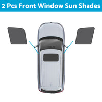 Front Rear Port Window Magnetic Mesh Sun Shade Suitable For Jeep Grand Cherokee
