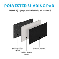 Dash Mat Suitablefor Toyota Corolla Cross Without HUD Dashboard Cover Pad Carpet