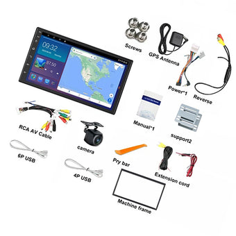 compare product 7 inch Wireless CarPlay Android Auto Head Unit Suitable for Nissan Dualis J10