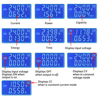 Buck Boost Converter Power Supply Module DC 5-30V LCD Adjustable Auto DC-DC AU