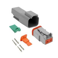 233pcs DT 2-Way Connector Kit Waterproof Plug Suitable For Auto Marine Electrical Wiring