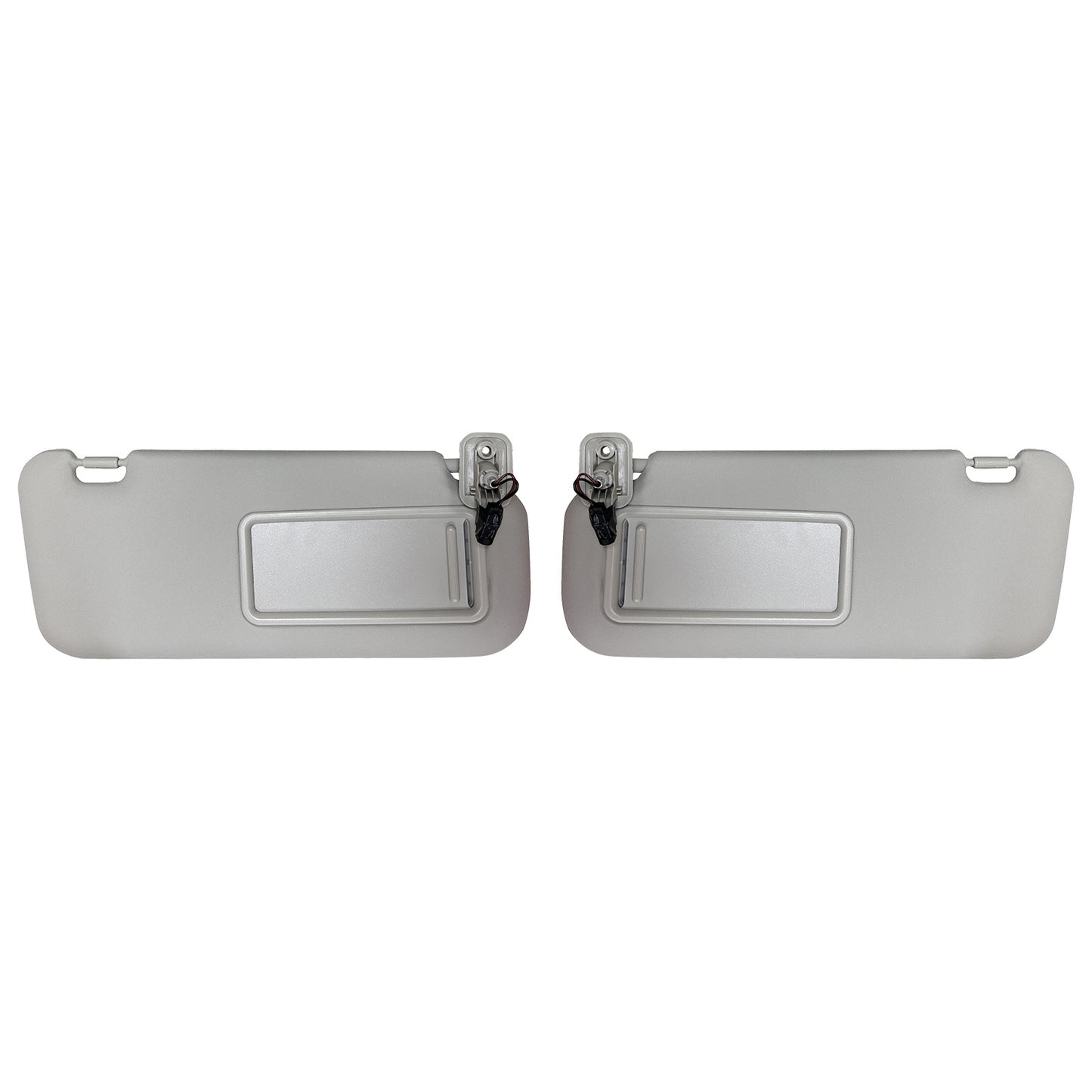 2x Sun Visors Right & Left With Light Suitable For Mazda 3 2010-2013 BBM369270C75