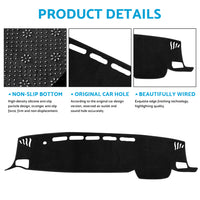 {{ Non-Slip Dash Mat Suitable For Toyota Kluger XU75R GX GXL inchWith NO HUDinch 6 21-23 }} - Buy Car Parts Online at {{ Kaka Auto Parts }}.