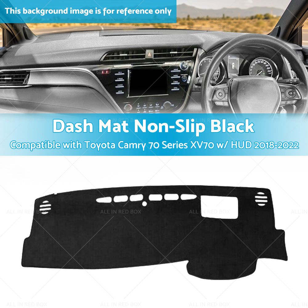 {{ Dash Mat Suitbale For Toyota Camry 70 Series XV70 w HUD 18-22 Dashboard Cover }} - Buy Car Parts Online at {{ Kaka Auto Parts }}.
