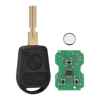 3 Button Complete Remote Key Suitable For BMW E31 / E32 / E34 / E36 / E38 / E39 / E46 / Z3 1990-2005