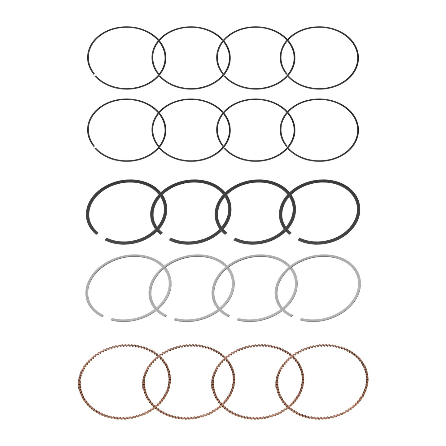 {{ Engine Piston Rings Suitablefor Mini Cooper Countryman Paceman 06-16 11257566479 }} - Buy Car Parts Online at {{ Kaka Auto Parts }}.