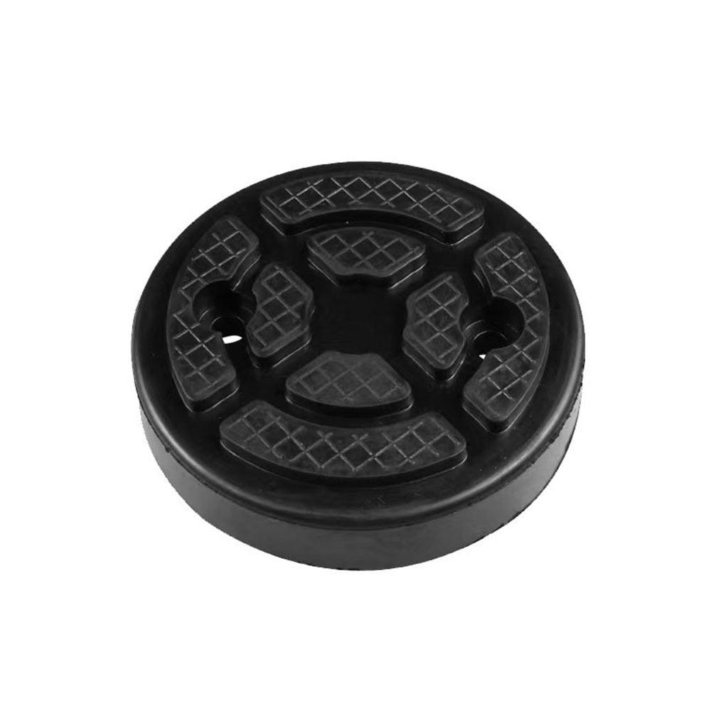 5x Universal Round Rubber Arm Lift Pads Suitable For Car Truck Auto Hoist Black