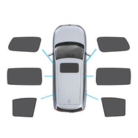 {{ 6x Window Magnetic Mesh Sunshades Suitable for Kia Carnival YP Series 2015-2020 }} - Buy Car Parts Online at {{ Kaka Auto Parts }}.