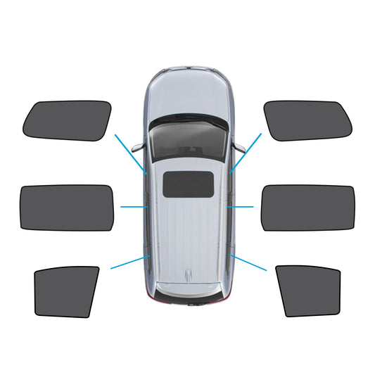 {{ 6x Window Magnetic Mesh Sunshades Suitable for Kia Carnival YP Series 2015-2020 }} - Buy Car Parts Online at {{ Kaka Auto Parts }}.