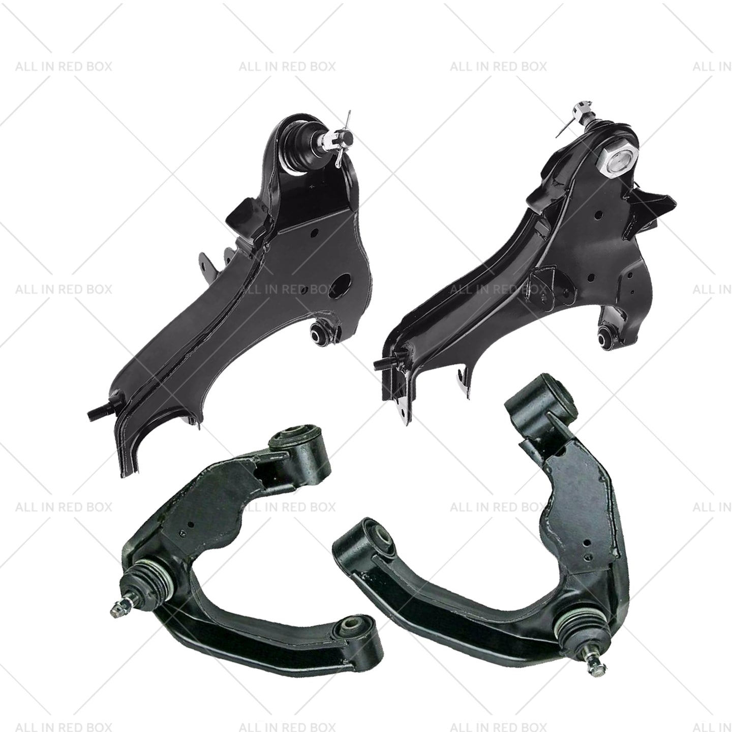 {{ 2x Front Upper+Lower Control Arms Suitable For Nissan Navara D22 4WD 97-15 }} - Buy Car Parts Online at {{ Kaka Auto Parts }}.