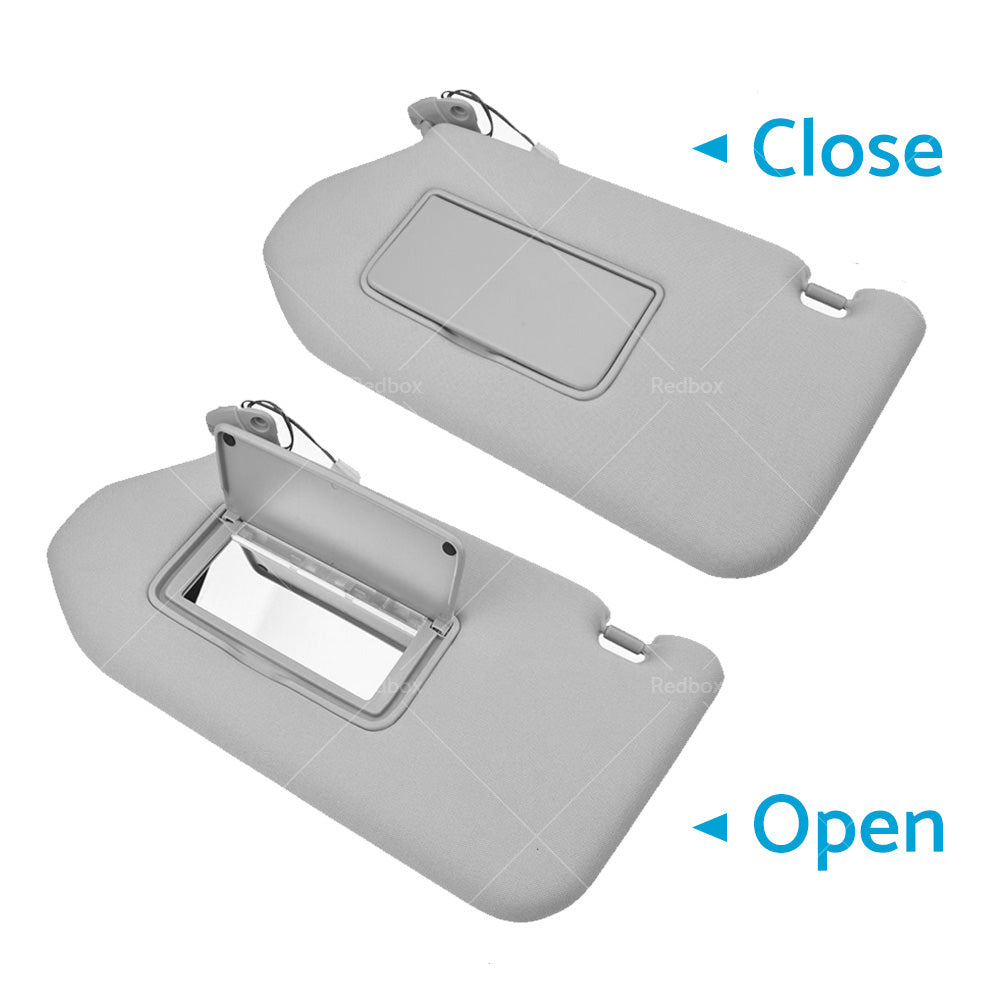 {{ Left Interior Sun Visor Shade Grey Fit For Nissan Pathfinder 2013-2018 R52 Wagon }} - Buy Car Parts Online at {{ Kaka Auto Parts }}.