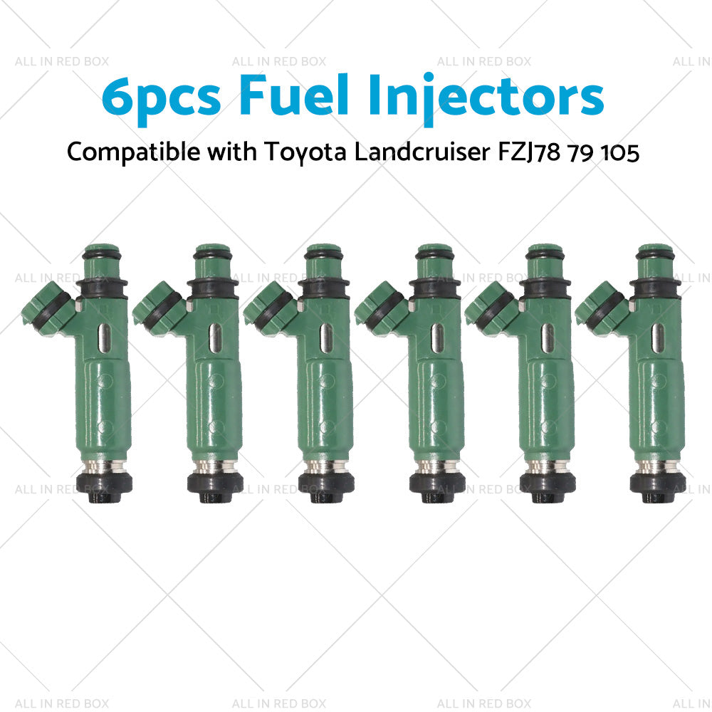 {{ 6PCS Fuel injector Suitable for Toyota Land cruiser FZJ78 79 80 105 4. 5L 1FZ-FE }} - Buy Car Parts Online at {{ Kaka Auto Parts }}.