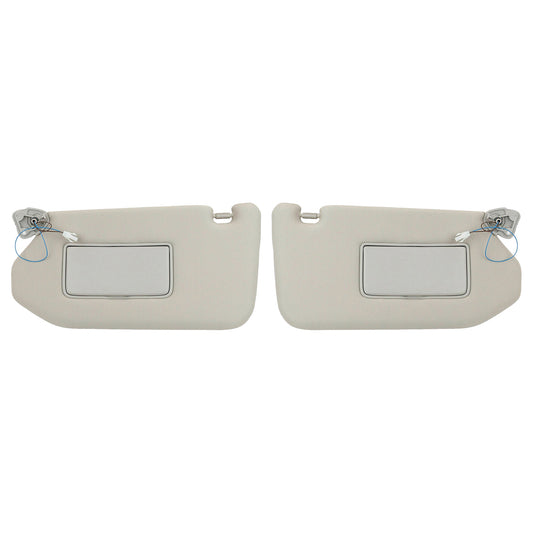 {{ RH&LH Grey Sun Visor W/Mirror Suitable for Nissan Pathfinder Infiniti QX60 JX35 }} - Buy Car Parts Online at {{ Kaka Auto Parts }}.