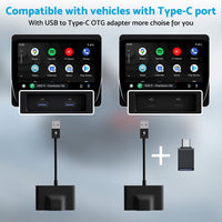 Auto Wireless CarPlay Adapter Suitable For Android Devices in Most Vehicles with CarPlay