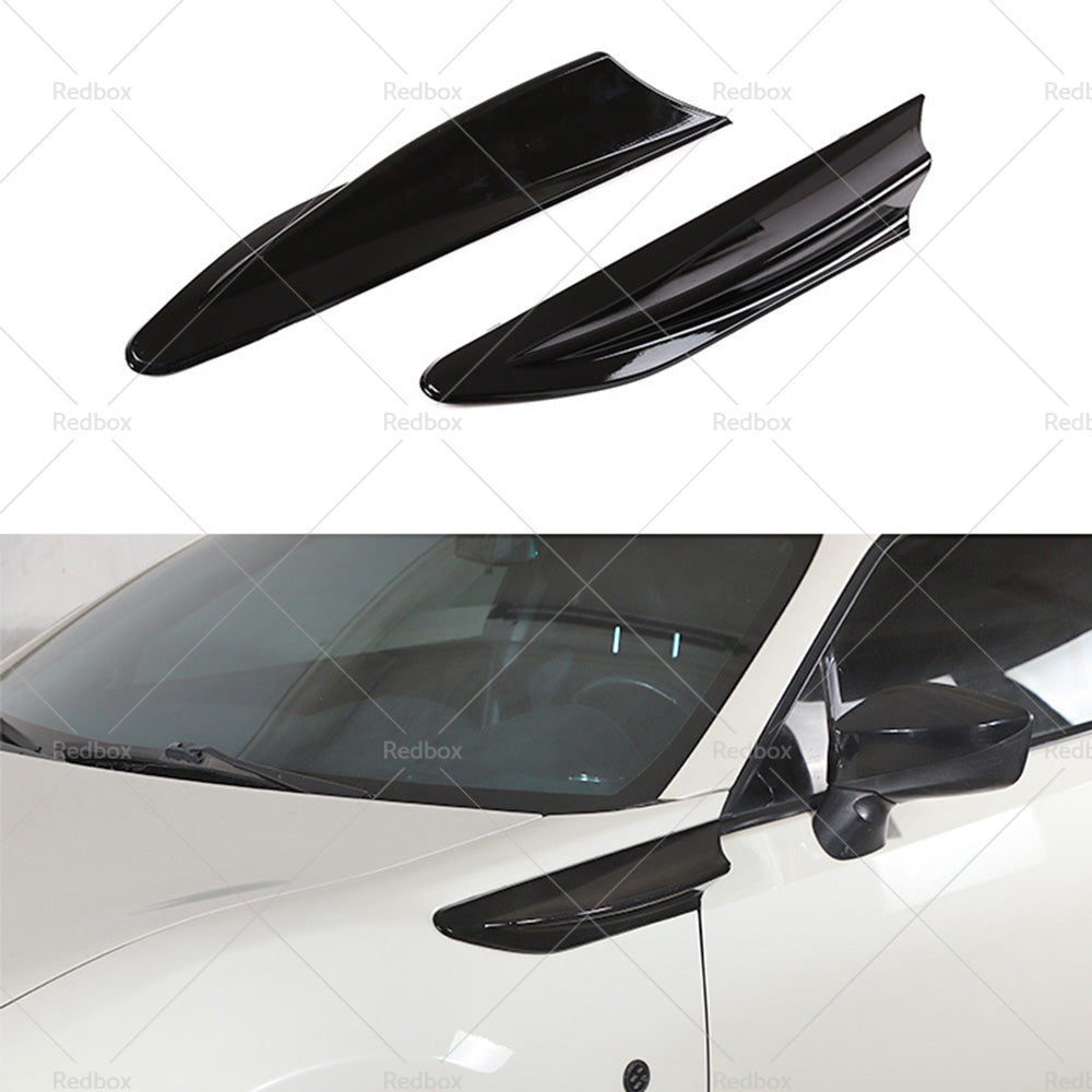 {{ Black Car Side Fender Fin Vent Trim Suitable For Toyota 86 Subaru BRZ 2012-2020 }} - Buy Car Parts Online at {{ Kaka Auto Parts }}.