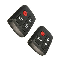 2x 4-Button 433MHz Remote Car Key Suitable For Ford Territory SX, XR6, XR8, Falcon BA / BF