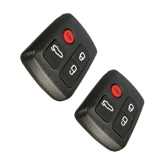 2x 4-Button 433MHz Remote Car Key Suitable For Ford Territory SX, XR6, XR8, Falcon BA / BF