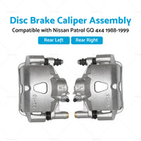 {{ LH  RH Rear Disc Brake Caliper Assembly Suitable For Nissan Patrol GQ 4x4 88-99 }} - Buy Car Parts Online at {{ Kaka Auto Parts }}.