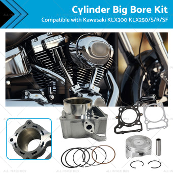 compare product 78mm Cylinder Big Bore Kit Suitable For Kawasaki KLX300 / KLX250 S / R / SF 1993-2014