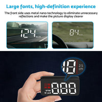 Universal Car Head Up Display GPS Speedometer Digital Speed Warning OBD2