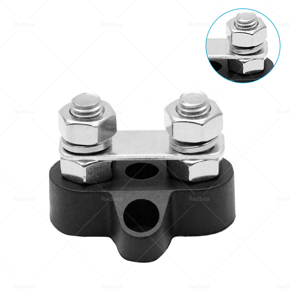 {{ Bus Bar Power Terminal Blocks M6 Negative  M8 Positive Power Distribution Studs }} - Buy Car Parts Online at {{ Kaka Auto Parts }}.
