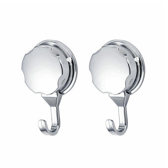 compare product 2PCS Strong Vacuum Suction Cup Hook Bathroom Kitchen Towel Shower Hooks Holder