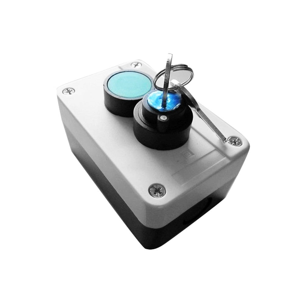Weatherproof Push Button Switch Suitable For Gate Opener with Key