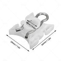 {{ 8PCS Window Regulator Slider Clip Guide Bush Fit For BMW E36 E32 E34 E85 E92 E93 }} - Buy Car Parts Online at {{ Kaka Auto Parts }}.