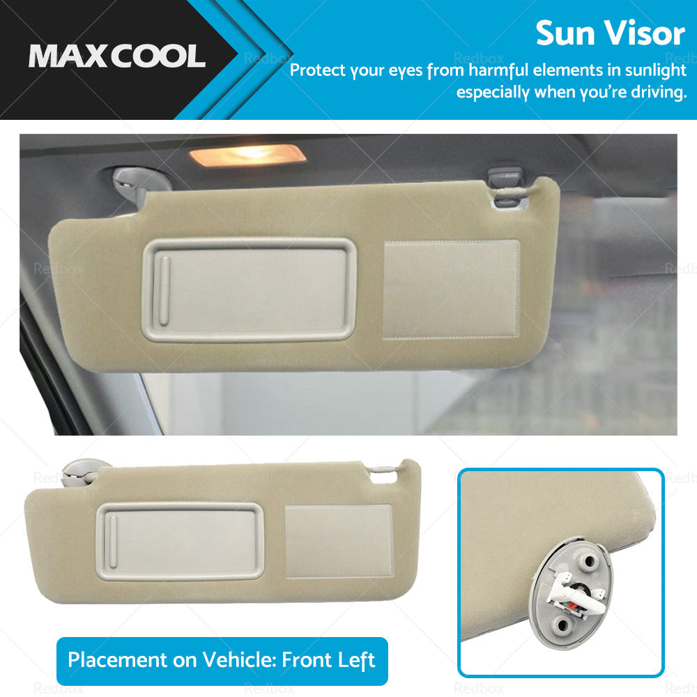 {{ LH Sun Visor Suitable For Toyota Prado TRJ120 RZJ120 LJ120 KZJ120 KDJ120 GRJ120 }} - Buy Car Parts Online at {{ Kaka Auto Parts }}.