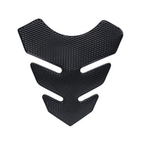 Wide Pure Black Motorcycle Gas Tank Pad Protector Decal Suitable For Motorbike