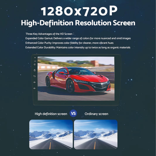 Car Radio Android 13 GPS BT Apple CarPlay Suitable For Hyundai i20 2012-2015