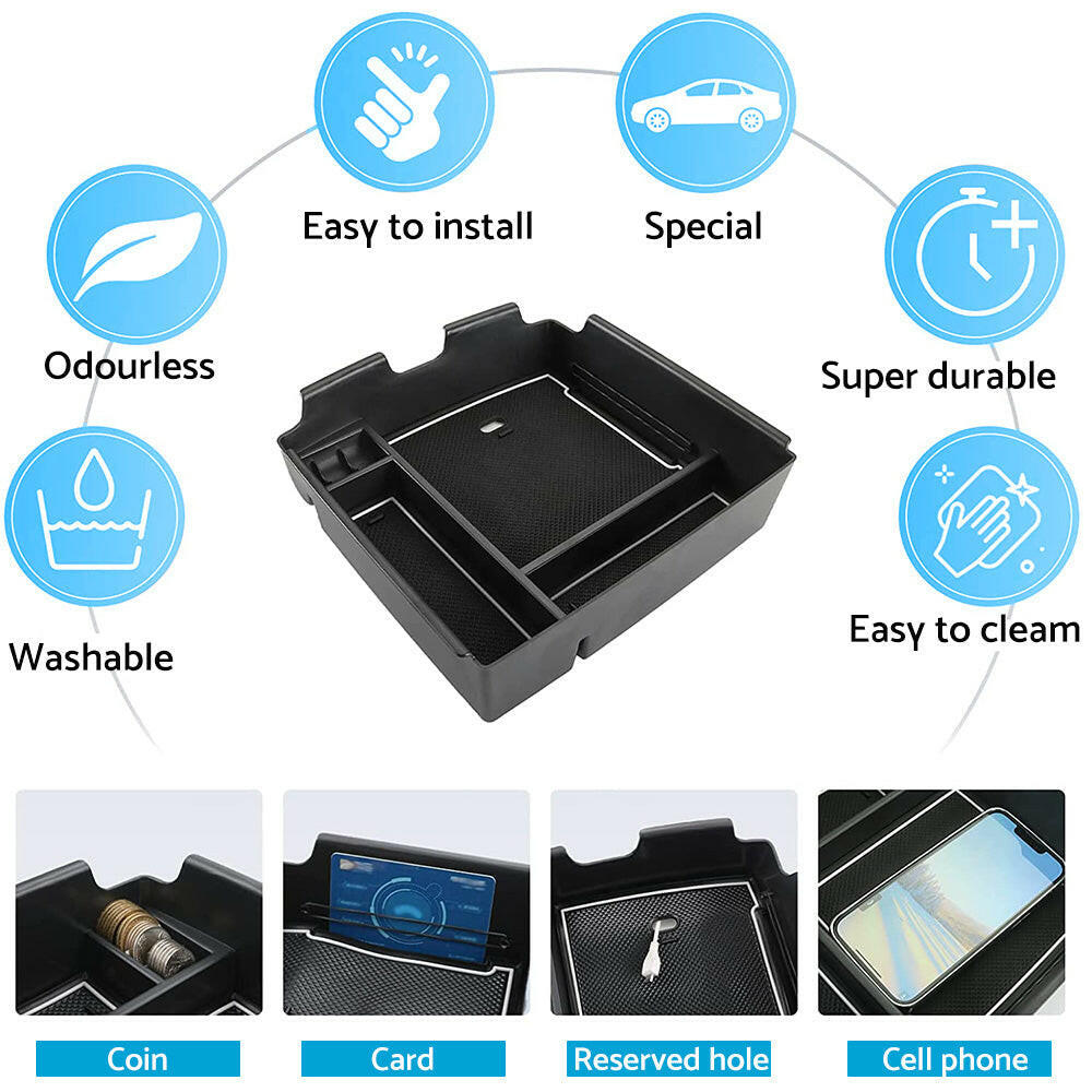 Centre Console Armrest Storage Box Tray Suitable For Kia Carnival 2021–2023
