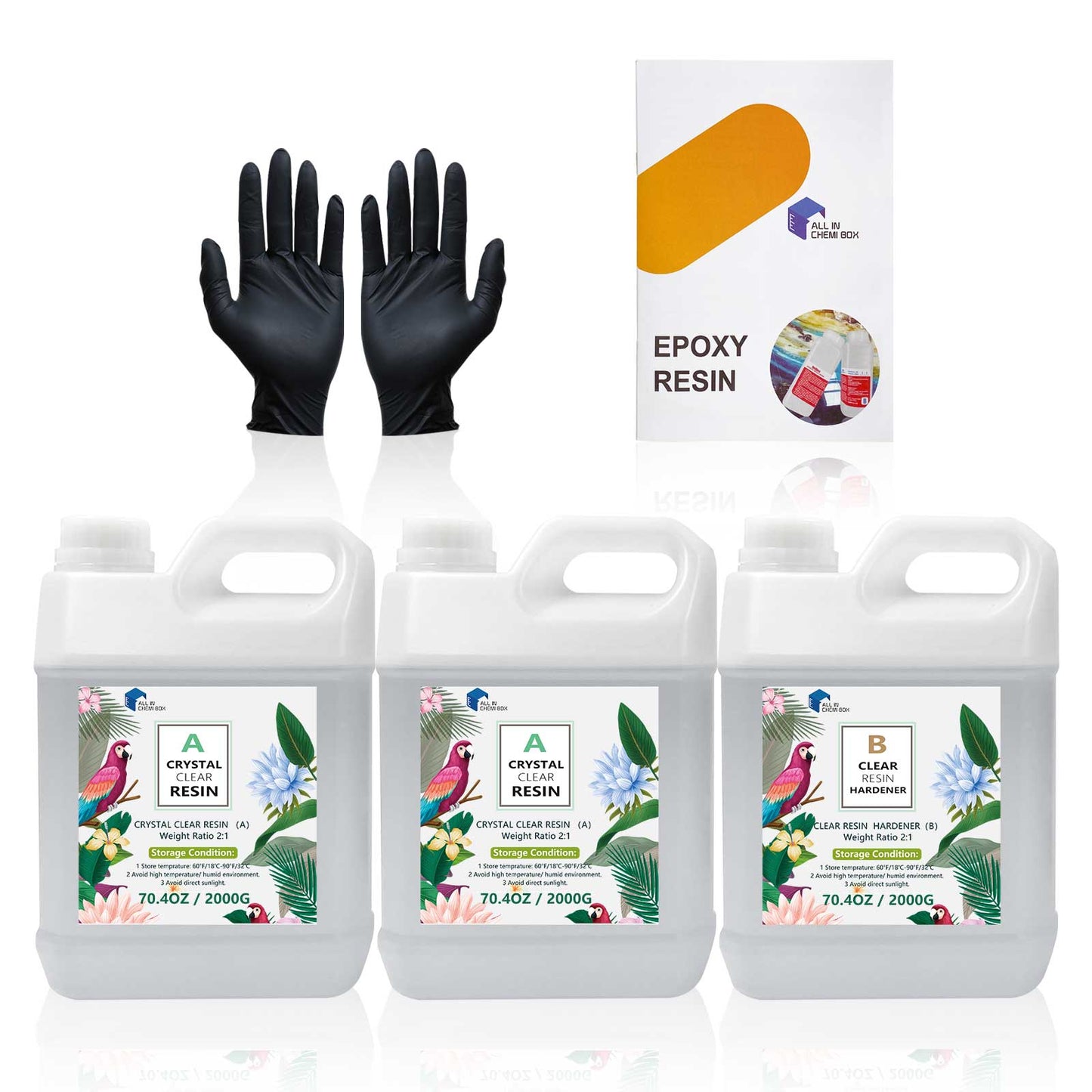 {{ Epoxy Resin Art DIY UV Crafts Glass Water Clear Epoxy Coating 1:1 2:1 3:1 AB Kit }} - Buy Car Parts Online at {{ Kaka Auto Parts }}.