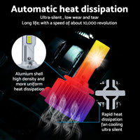 Pair of 6000K For Replace HID Xenon D1S LED Headlight Bulbs Conversion 90W 2pcs