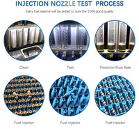 6x Fuel Injectors Suitable For Ford Falcon Fairlane LTD BA BF XR6 Territory SX SY