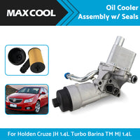 {{ Oil Cooler Assembly w or  Seals For Holden Cruze JH 1. 4L Turbo Barina TM MJ 1. 4L }} - Buy Car Parts Online at {{ Kaka Auto Parts }}.