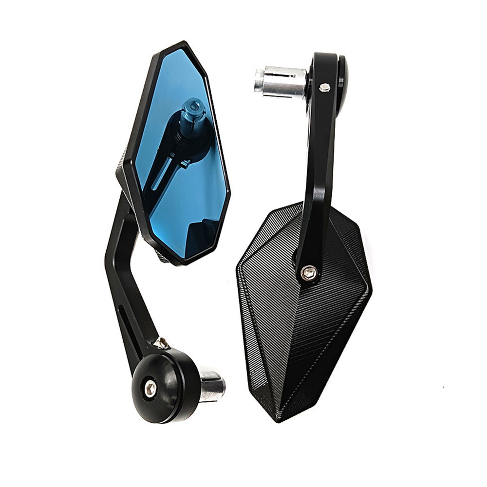 Rearview Handle Bar End Side Mirrors Suitable For Yamaha MT-07 / MT07 / FZ07 2013-2021