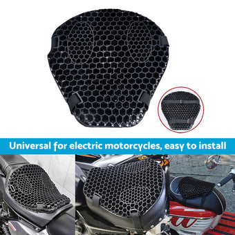 compare product 1x Motorcycle Comfort Gel Seat Cushion Suitable For Pressure Relief With or Without Sleeve