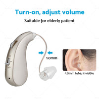 {{ Rechargeable Digital Hearing Aid Severe Loss BTE Ear Aid HIGH-POWER Tool Kit }} - Buy Car Parts Online at {{ Kaka Auto Parts }}.