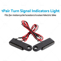 {{ 2X Black Motorcycle LED Mini Turn Signal Blinker Light Amber For Harley Davidson }} - Buy Car Parts Online at {{ Kaka Auto Parts }}.