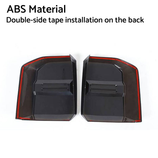 2X Tail Light Lamp Cover Trim Suitable For Toyota Land Cruiser Prado LC250 2024